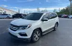 2016 Honda Pilot Exl White vin: 5FNYF5H84GB036617