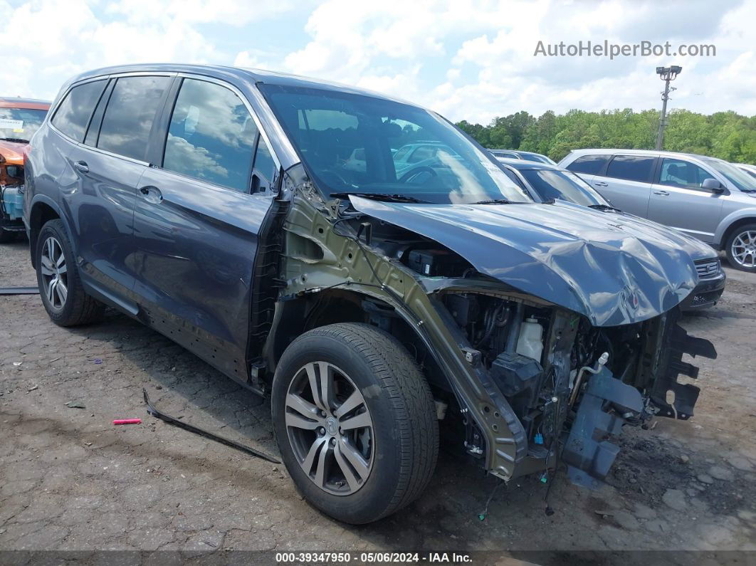 2016 Honda Pilot Ex-l Серый vin: 5FNYF5H85GB003366