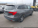 2017 Honda Pilot Ex-l Gray vin: 5FNYF5H87HB005380