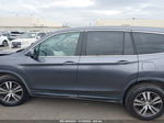 2017 Honda Pilot Ex-l Gray vin: 5FNYF5H87HB005380