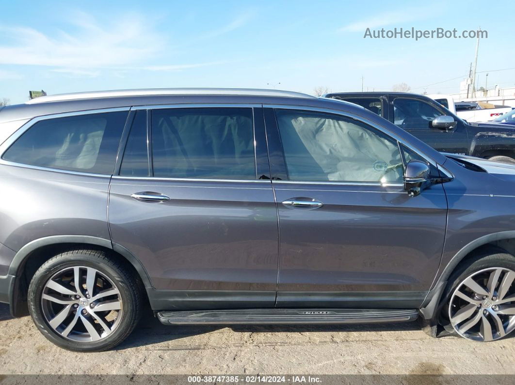 2016 Honda Pilot Touring Серый vin: 5FNYF5H90GB023050