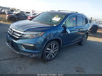 2016 Honda Pilot Touring Blue vin: 5FNYF5H93GB028629