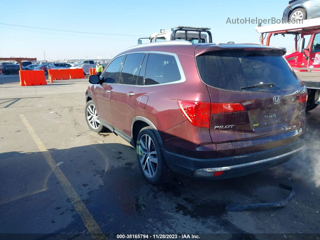 2016 Honda Pilot Touring Black vin: 5FNYF5H94GB010771