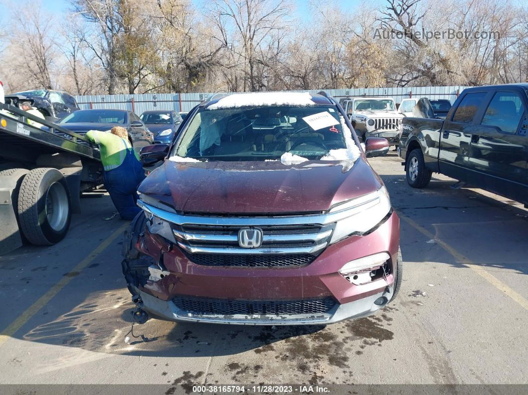 2016 Honda Pilot Touring Black vin: 5FNYF5H94GB010771