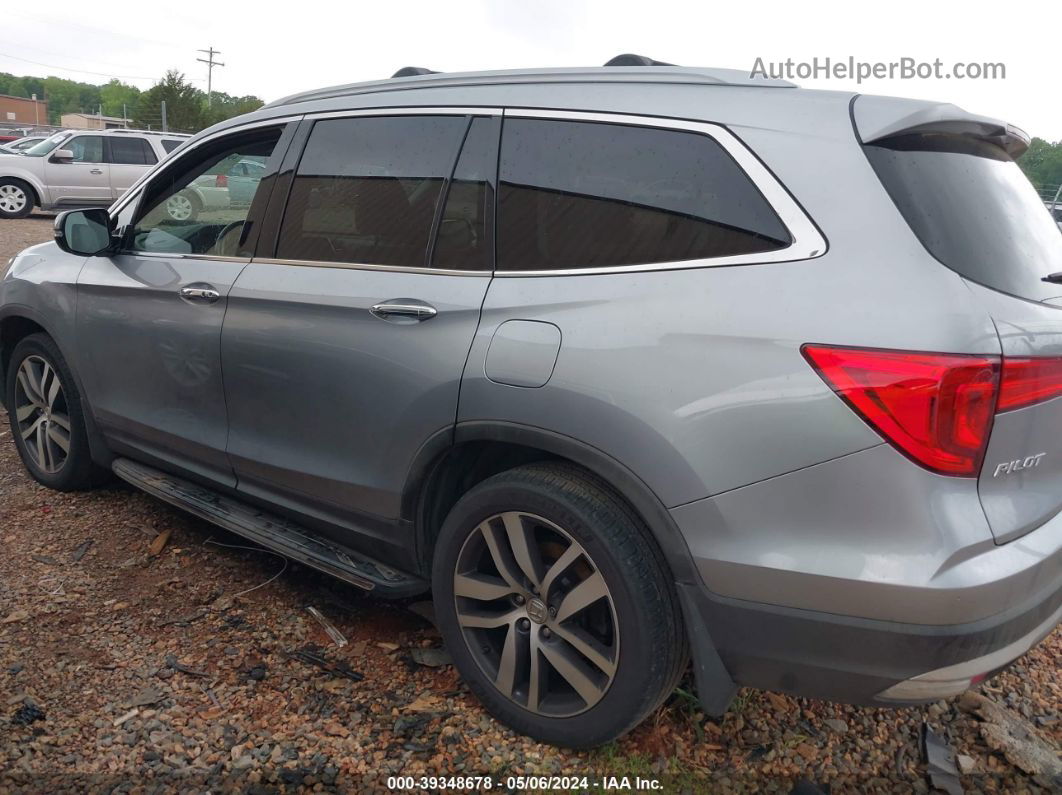 2016 Honda Pilot Touring Silver vin: 5FNYF5H95GB054004