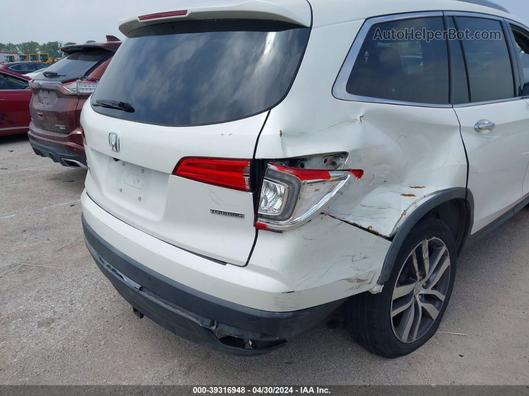 2017 Honda Pilot Touring White vin: 5FNYF5H97HB008885