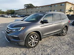 2017 Honda Pilot Touring Gray vin: 5FNYF5H98HB007633