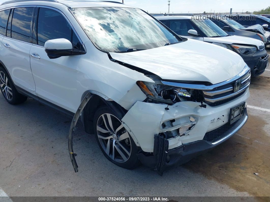 2017 Honda Pilot Touring White vin: 5FNYF5H9XHB018889