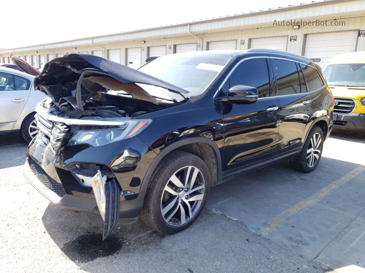 2016 Honda Pilot Elite Black vin: 5FNYF6H00GB034525