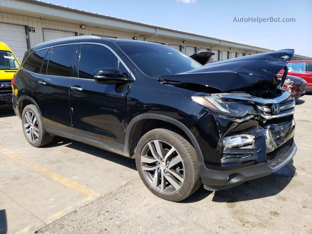 2016 Honda Pilot Elite Black vin: 5FNYF6H00GB034525