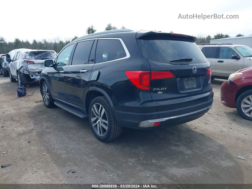 2016 Honda Pilot Elite Черный vin: 5FNYF6H00GB090402