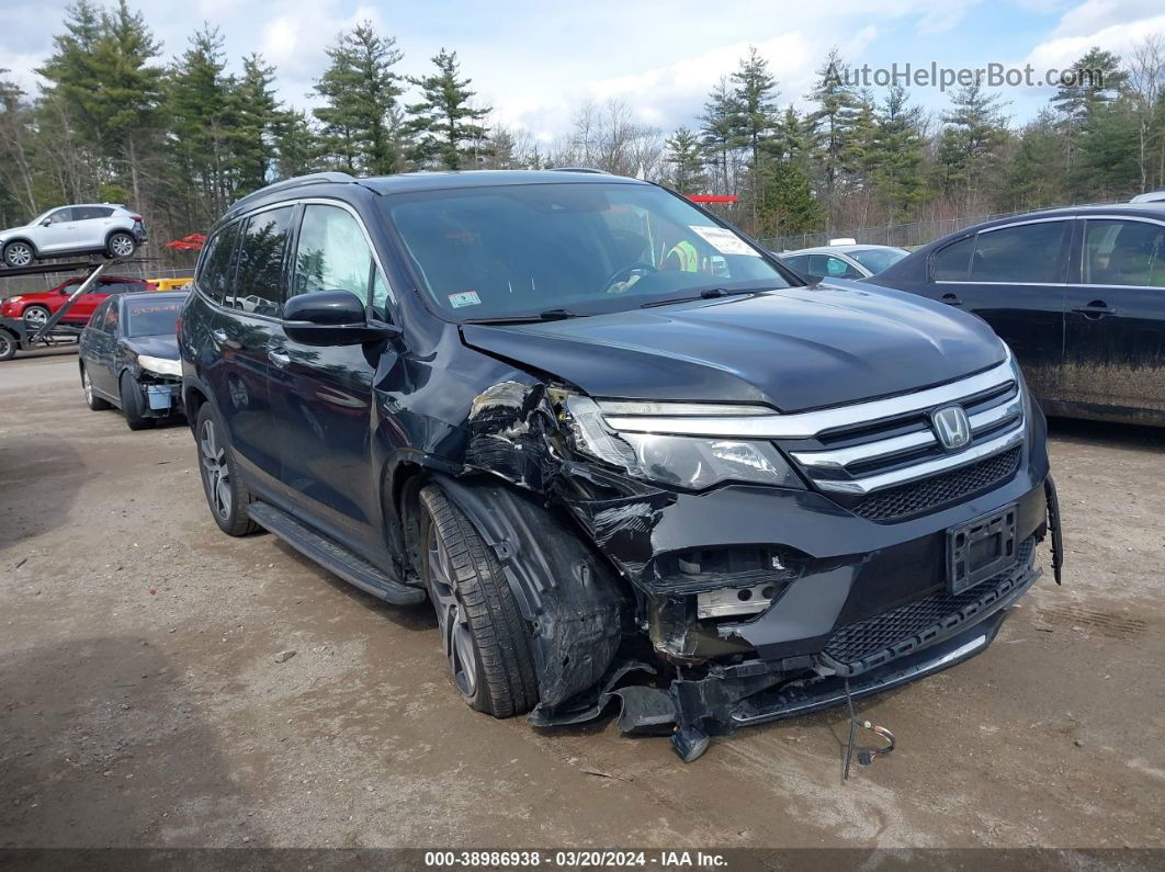 2016 Honda Pilot Elite Черный vin: 5FNYF6H00GB090402