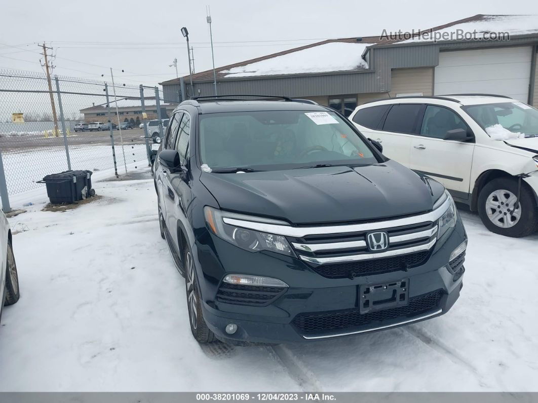 2017 Honda Pilot Elite Черный vin: 5FNYF6H00HB020870