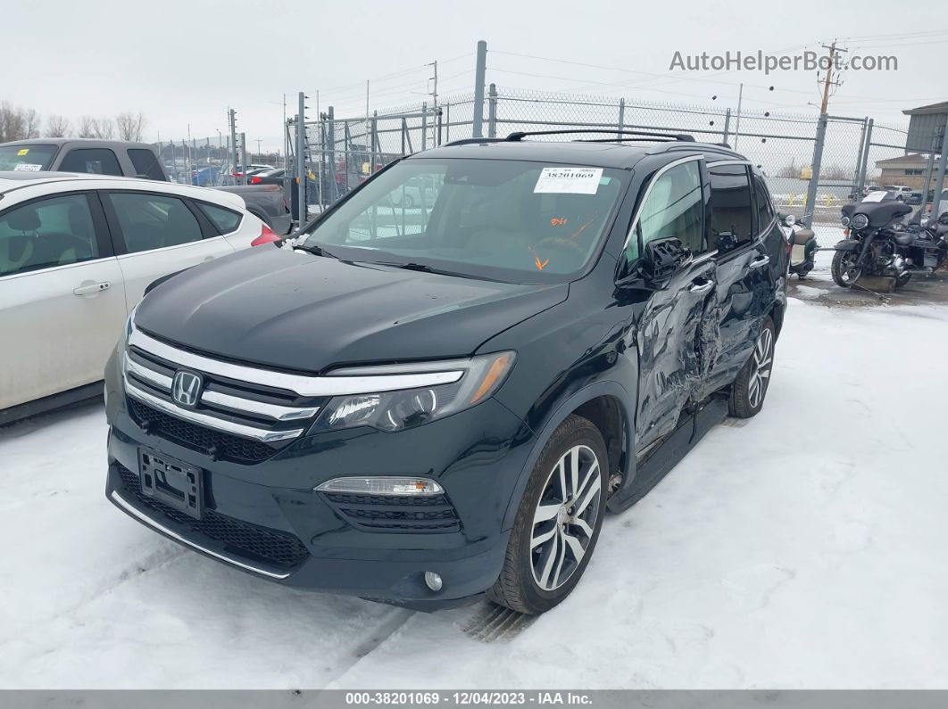 2017 Honda Pilot Elite Черный vin: 5FNYF6H00HB020870