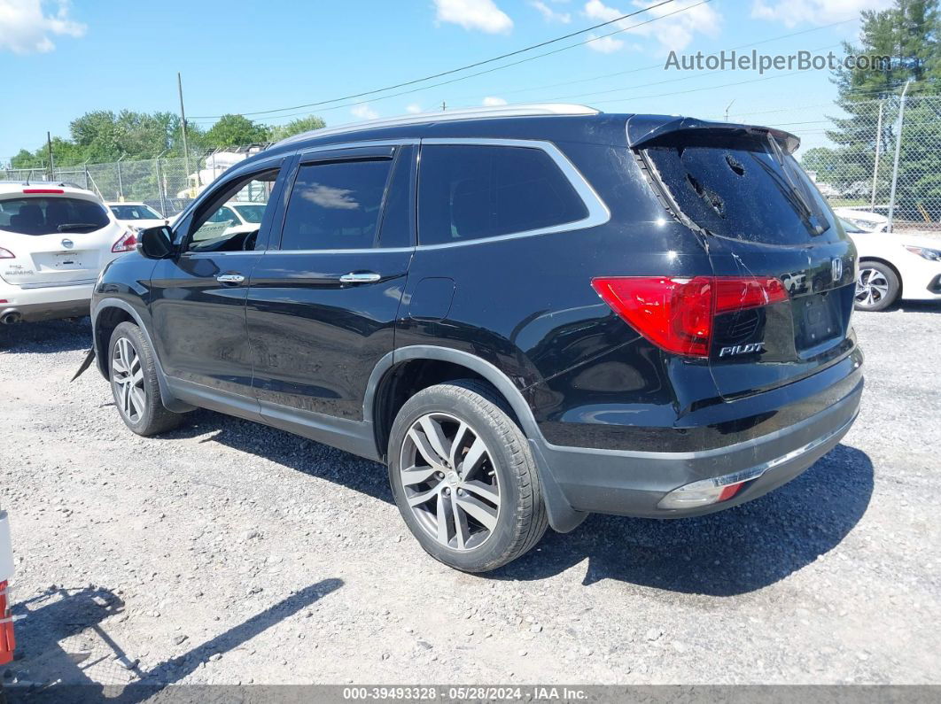 2017 Honda Pilot Elite Black vin: 5FNYF6H00HB095200