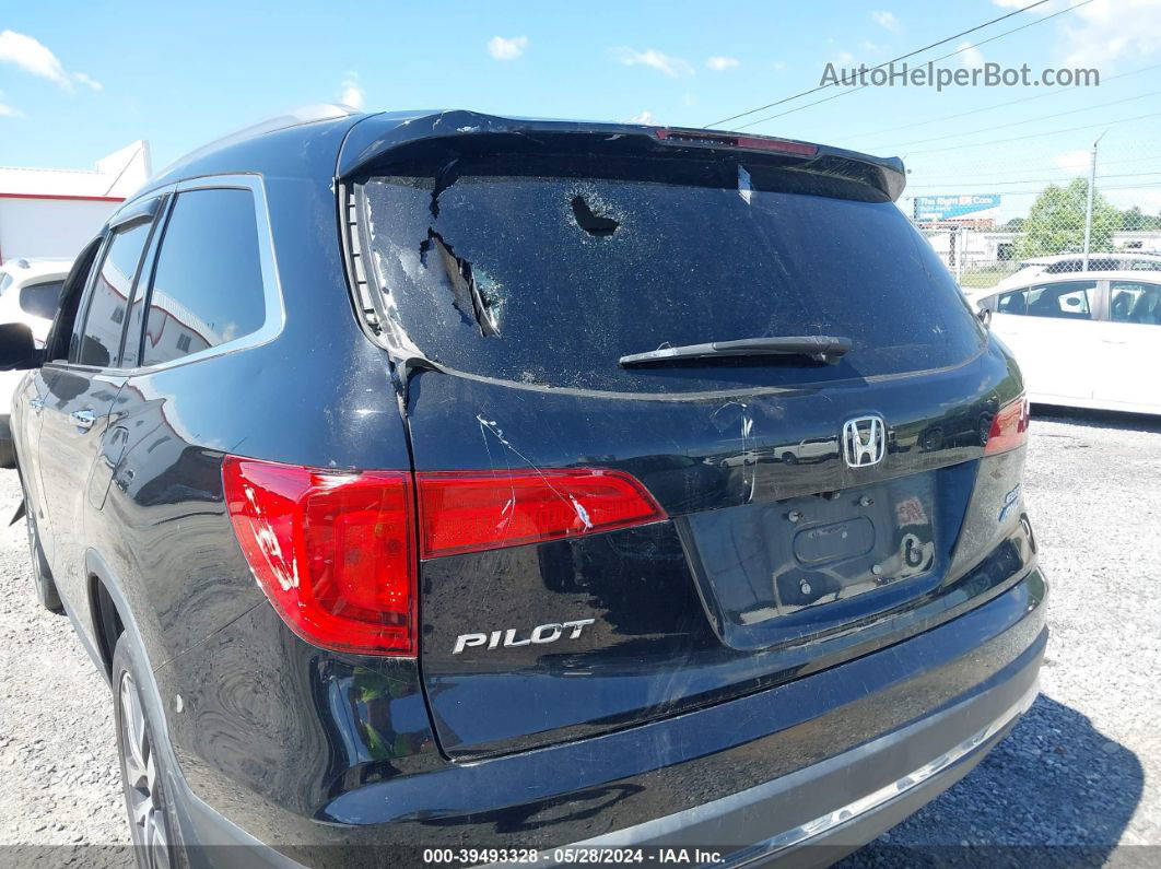 2017 Honda Pilot Elite Черный vin: 5FNYF6H00HB095200