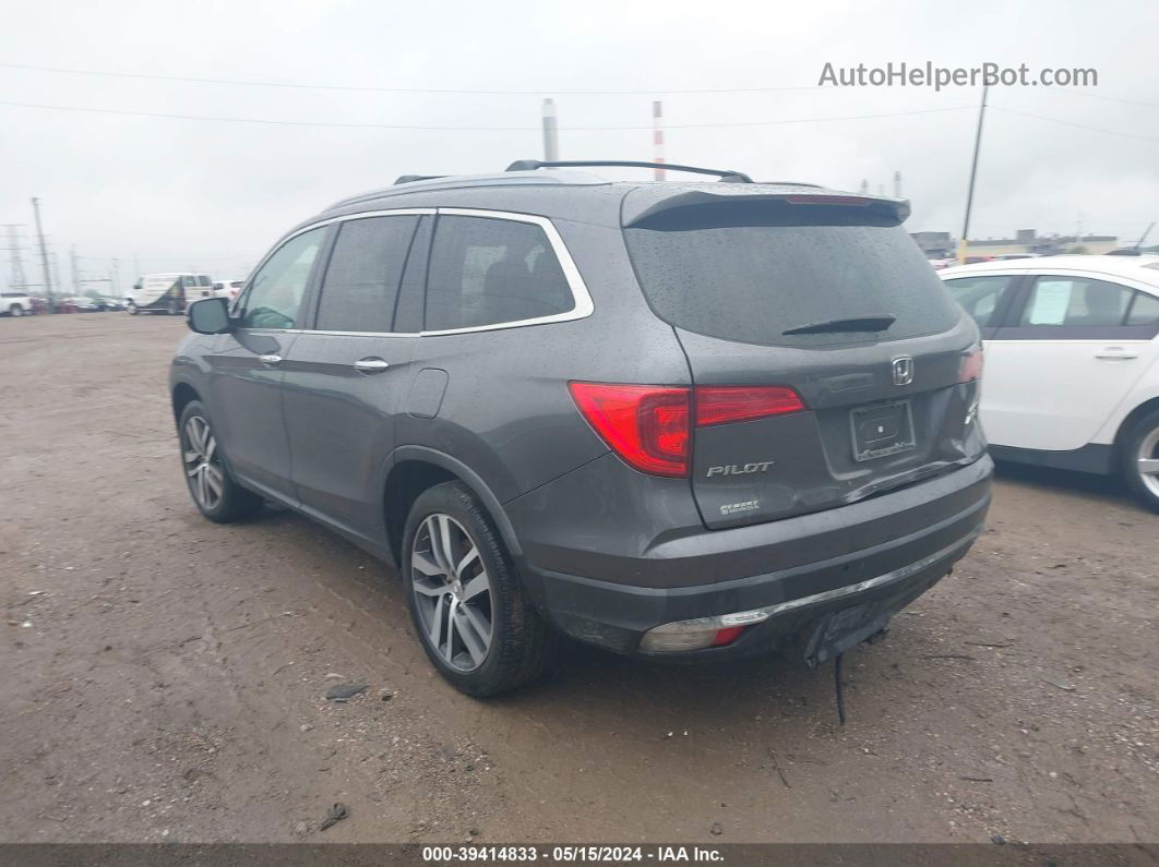 2017 Honda Pilot Elite Gray vin: 5FNYF6H00HB100850