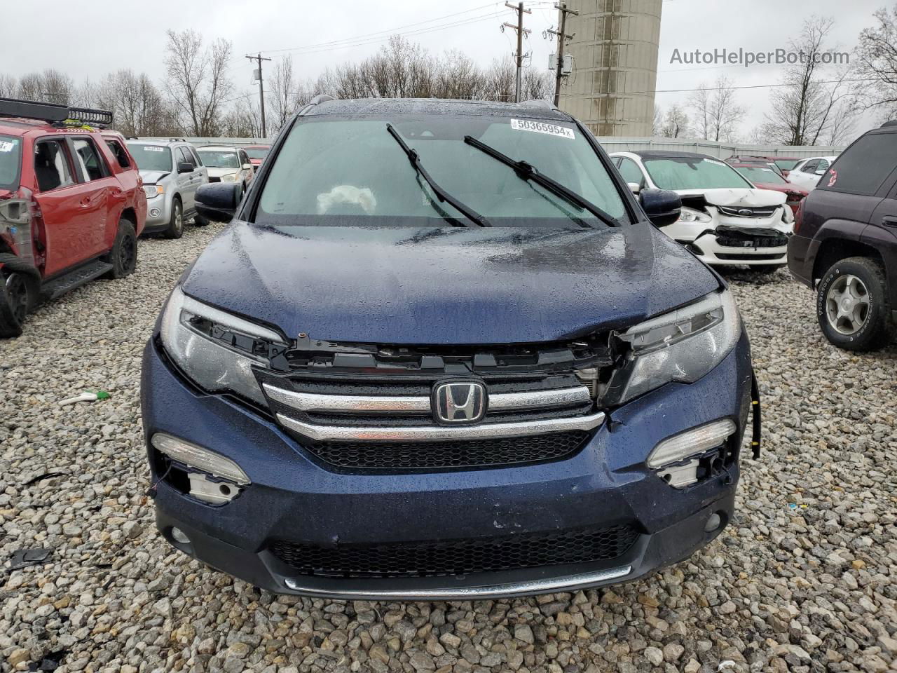 2016 Honda Pilot Elite Blue vin: 5FNYF6H01GB073544