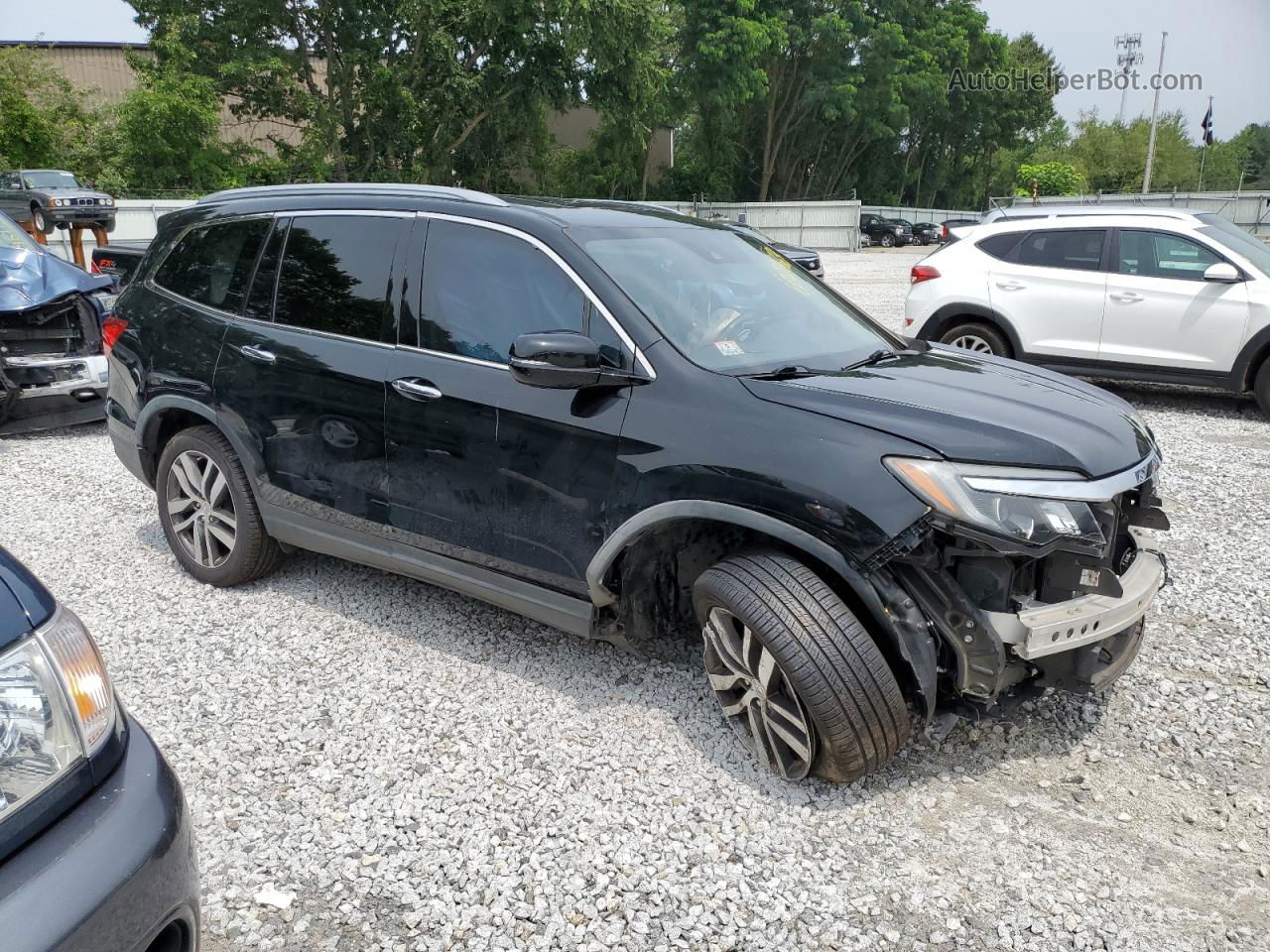 2016 Honda Pilot Elite Black vin: 5FNYF6H01GB094121