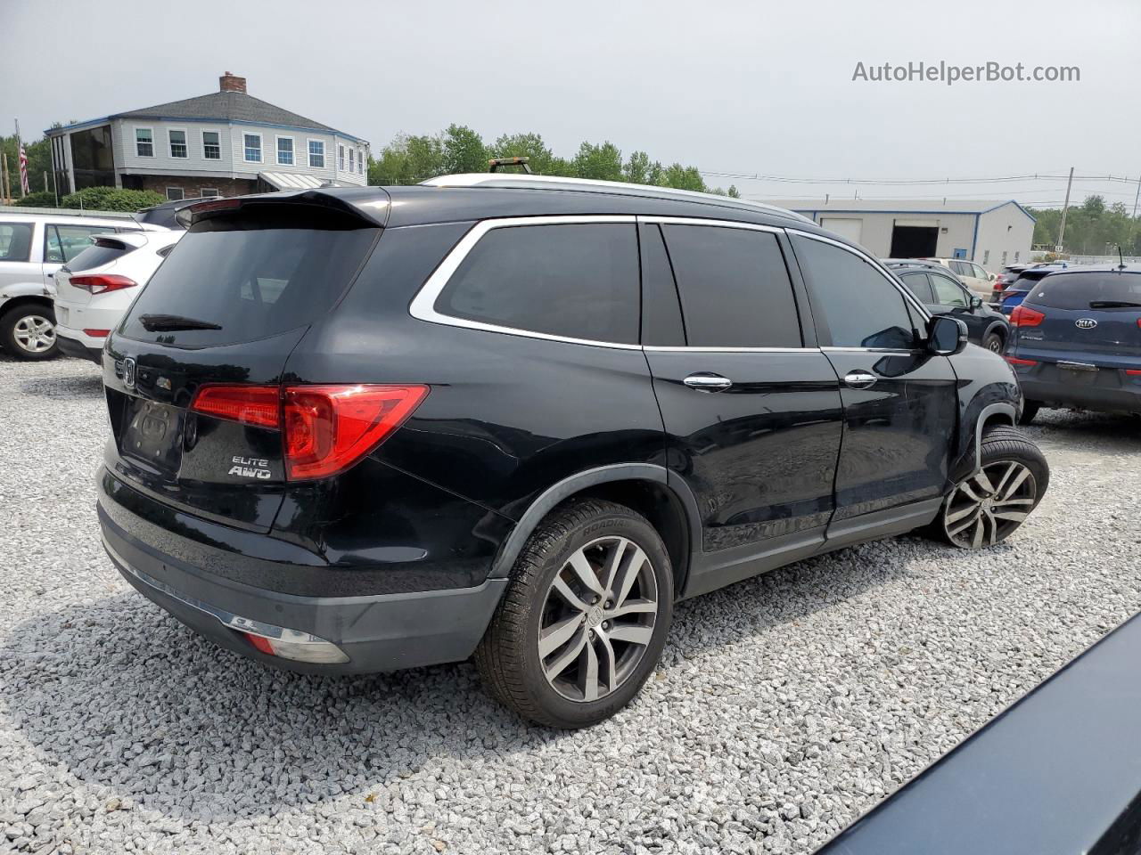 2016 Honda Pilot Elite Black vin: 5FNYF6H01GB094121