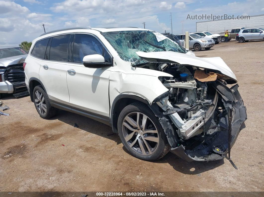 2017 Honda Pilot Elite White vin: 5FNYF6H01HB036821