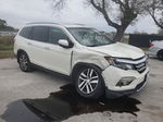 2017 Honda Pilot Elite White vin: 5FNYF6H01HB052050