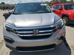 2017 Honda Pilot Elite Серебряный vin: 5FNYF6H01HB082102