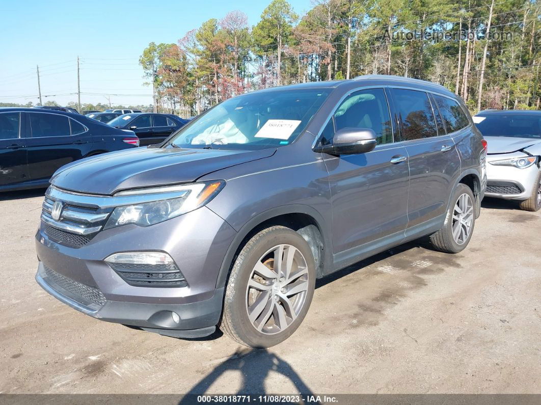 2017 Honda Pilot Elite Gray vin: 5FNYF6H02HB075109