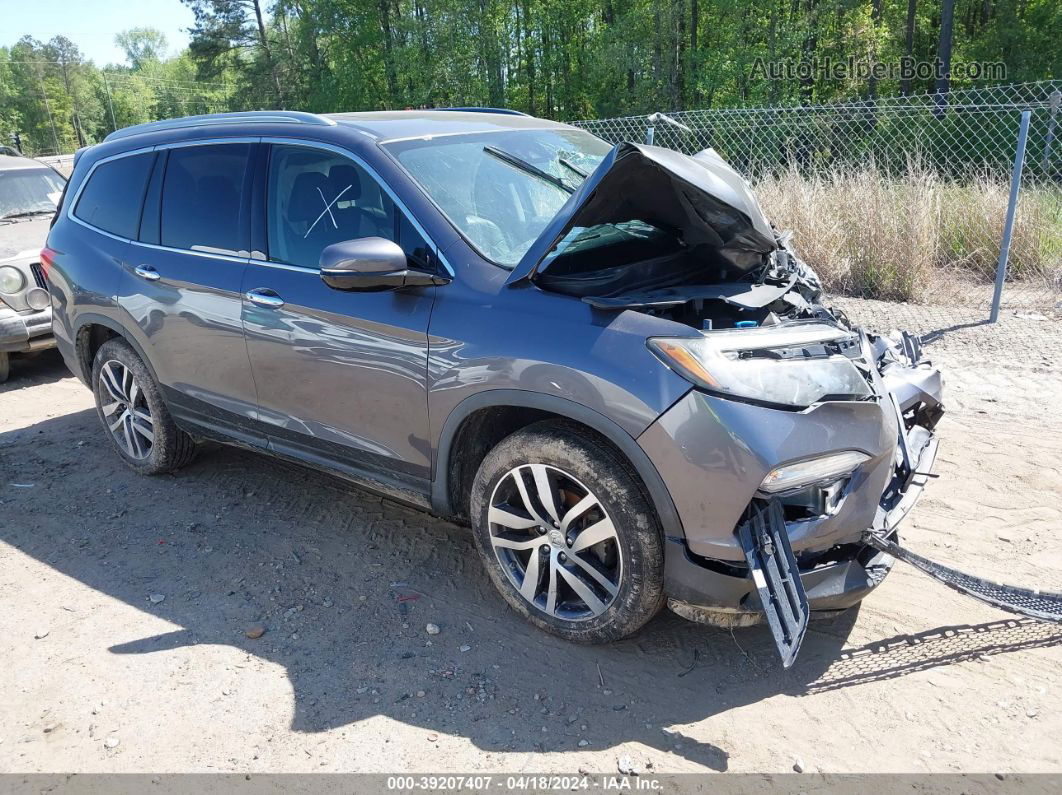 2017 Honda Pilot Elite Gray vin: 5FNYF6H03HB039669