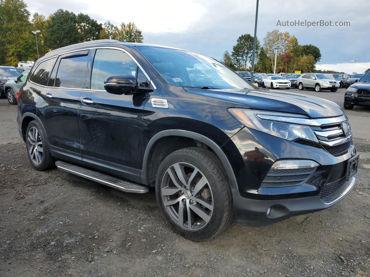 2017 Honda Pilot Elite Black vin: 5FNYF6H03HB043379