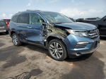 2017 Honda Pilot Elite Blue vin: 5FNYF6H03HB079878