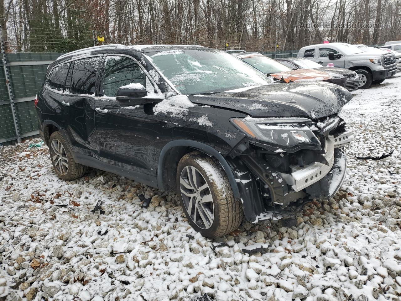 2017 Honda Pilot Elite Black vin: 5FNYF6H03HB088287