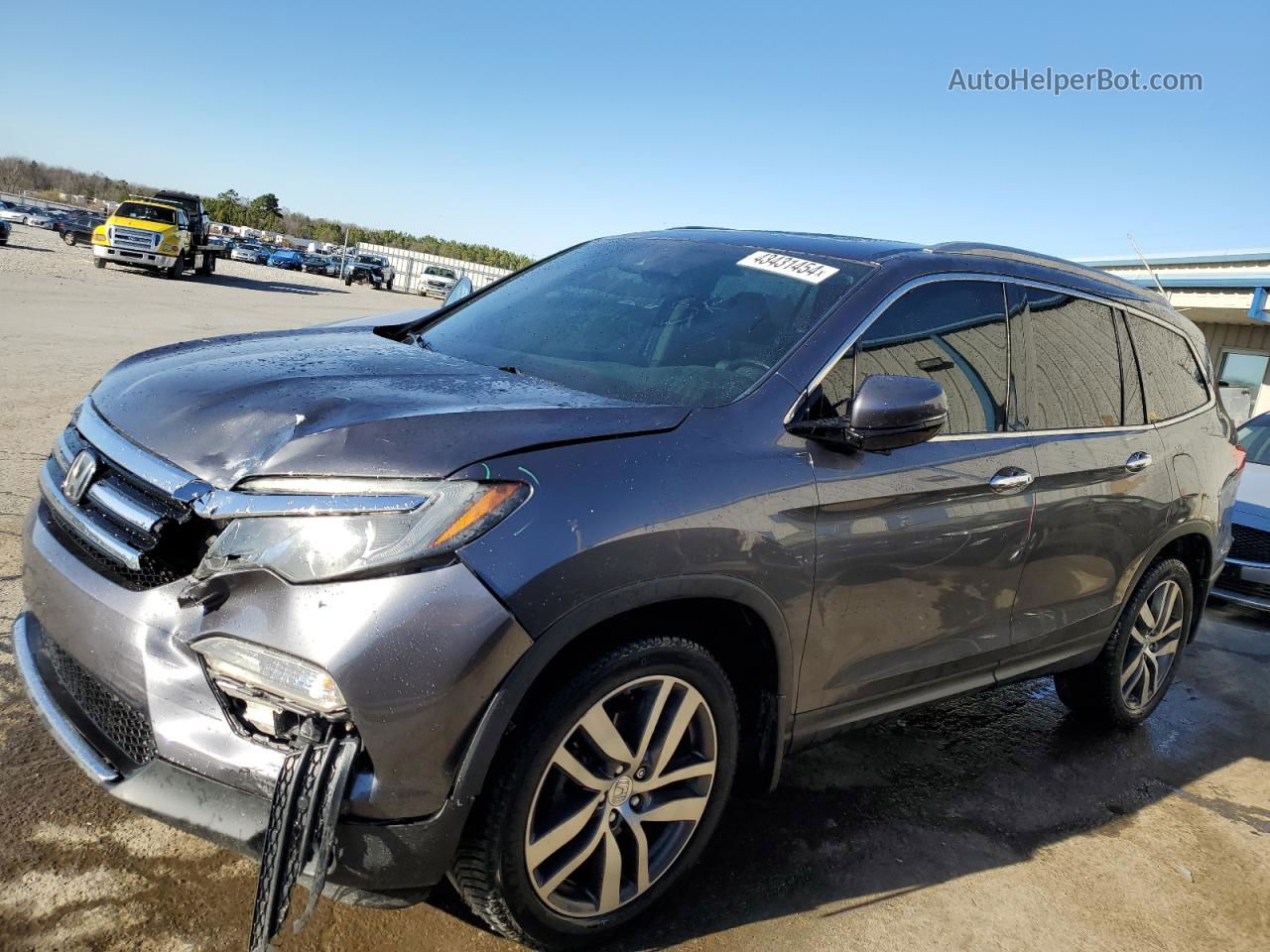 2017 Honda Pilot Elite Charcoal vin: 5FNYF6H05HB005409