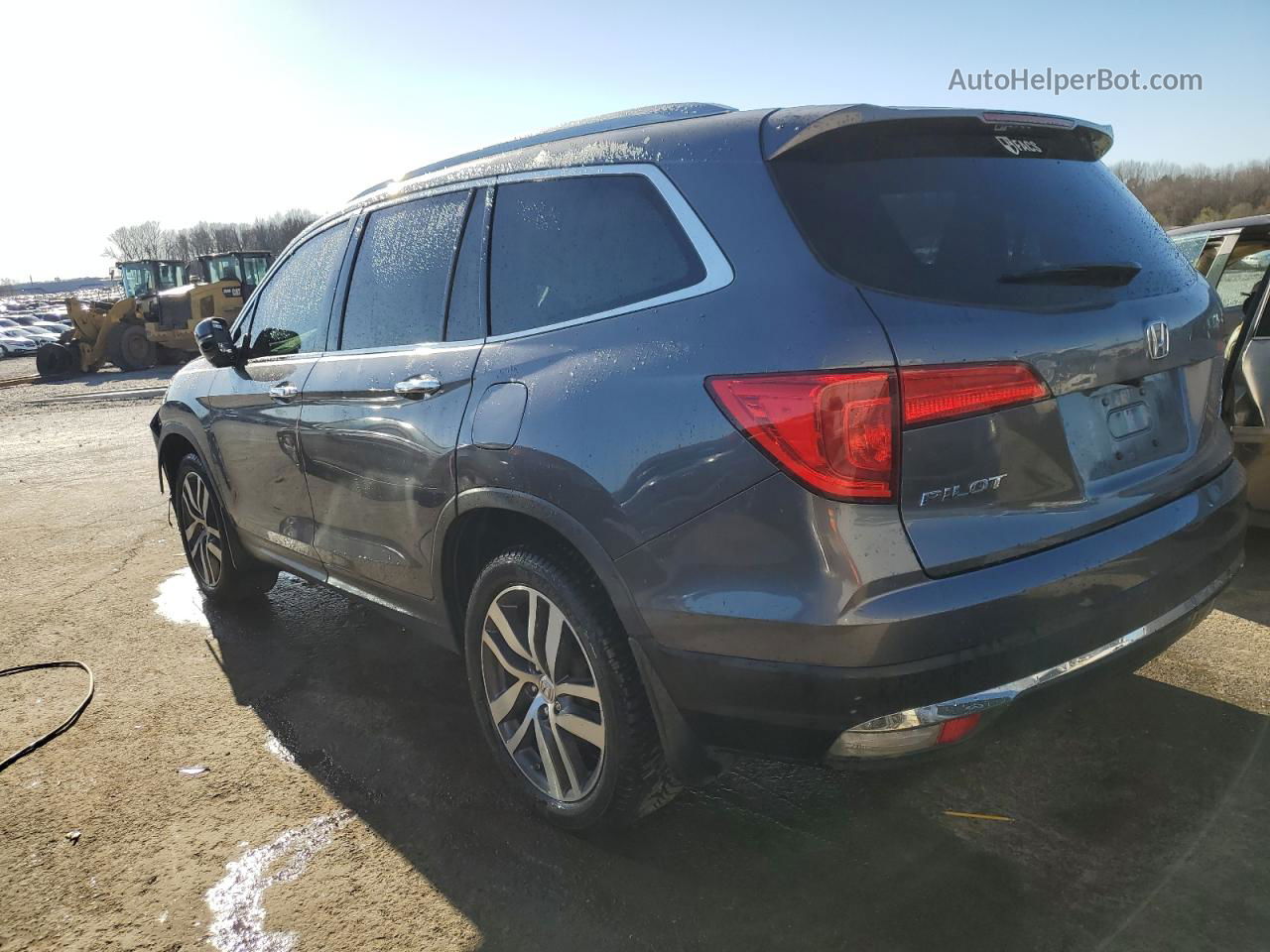 2017 Honda Pilot Elite Угольный vin: 5FNYF6H05HB005409