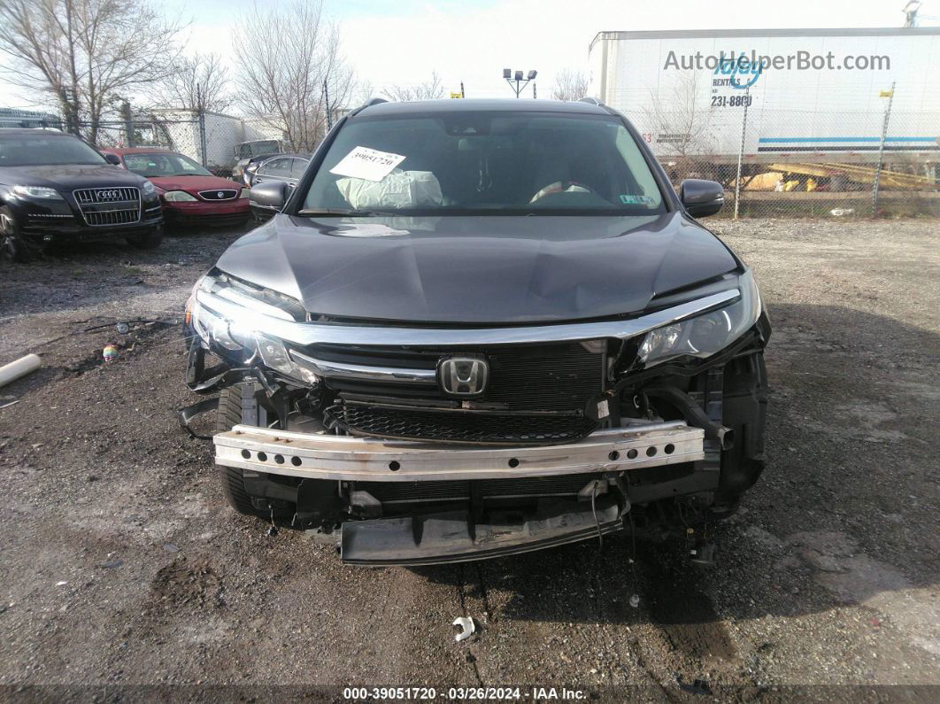 2016 Honda Pilot Elite Gray vin: 5FNYF6H06GB110748