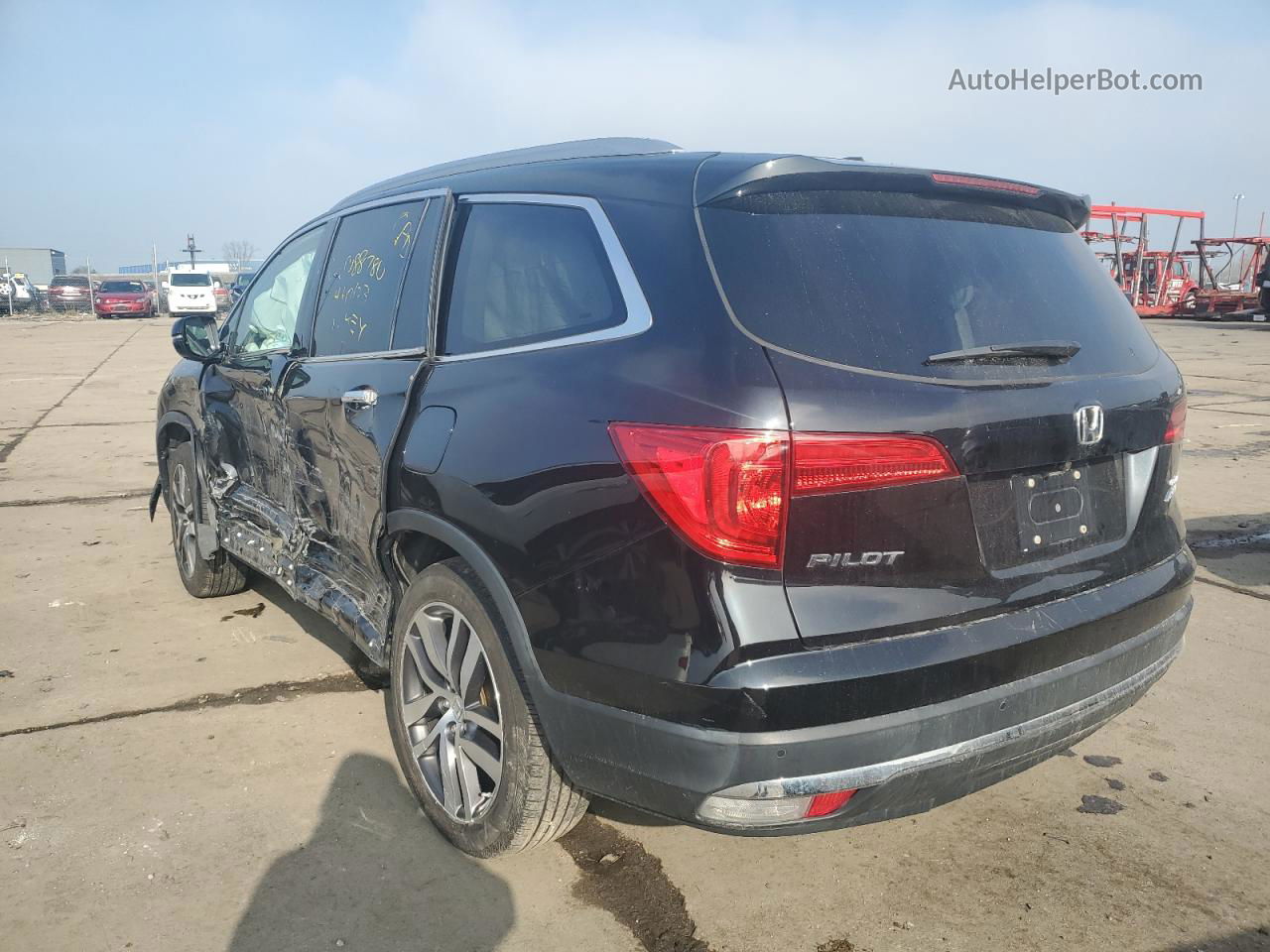 2017 Honda Pilot Elite Black vin: 5FNYF6H09HB088780