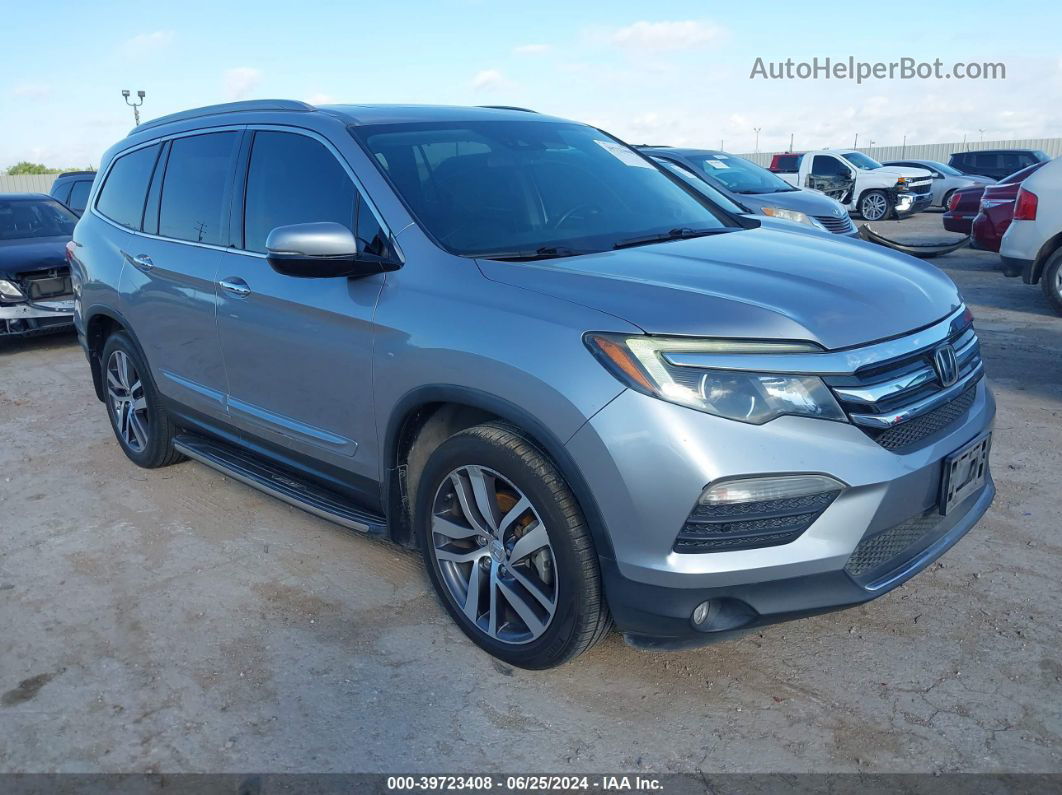 2017 Honda Pilot Elite Silver vin: 5FNYF6H0XHB073785