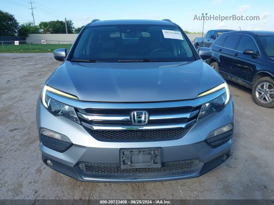 2017 Honda Pilot Elite Silver vin: 5FNYF6H0XHB073785