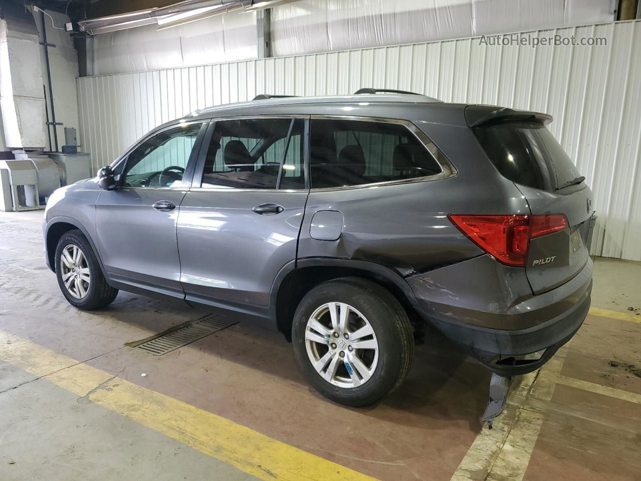 2016 Honda Pilot Lx Угольный vin: 5FNYF6H12GB091432