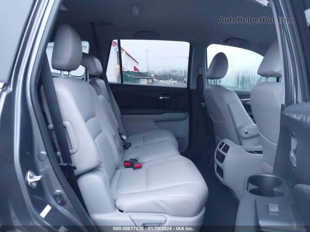 2016 Honda Pilot Lx Серый vin: 5FNYF6H14GB045732