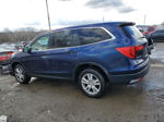 2016 Honda Pilot Lx Blue vin: 5FNYF6H14GB112698