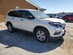 2016 Honda Pilot Lx White vin: 5FNYF6H19GB118707