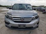 2016 Honda Pilot Lx Silver vin: 5FNYF6H1XGB011908