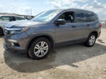 2016 Honda Pilot Lx Gray vin: 5FNYF6H1XGB094594