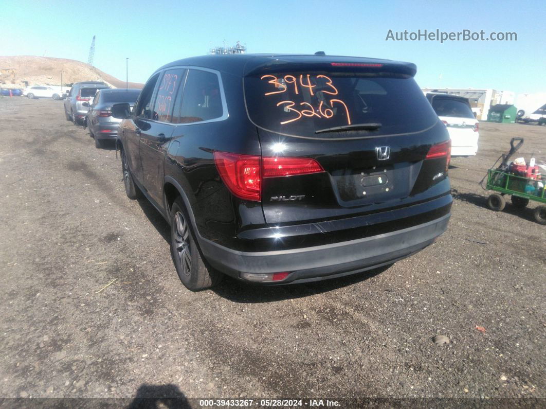 2016 Honda Pilot Ex Black vin: 5FNYF6H31GB105337