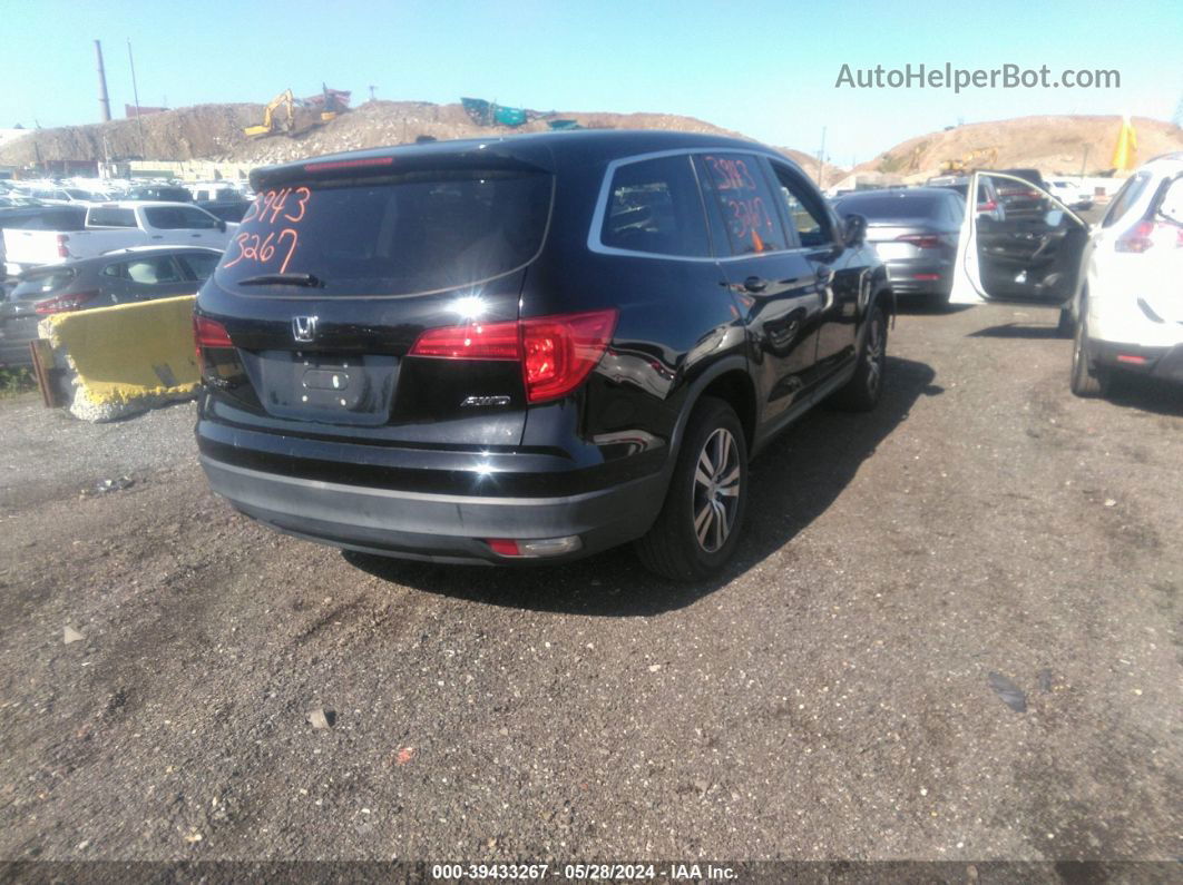 2016 Honda Pilot Ex Black vin: 5FNYF6H31GB105337