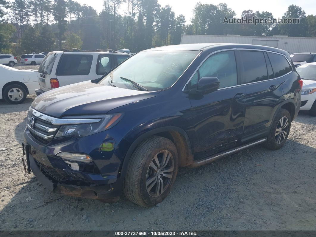 2016 Honda Pilot Ex Black vin: 5FNYF6H32GB043415