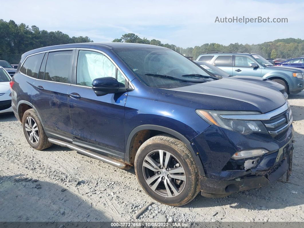 2016 Honda Pilot Ex Black vin: 5FNYF6H32GB043415