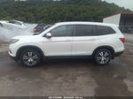 2017 Honda Pilot Ex White vin: 5FNYF6H32HB100777