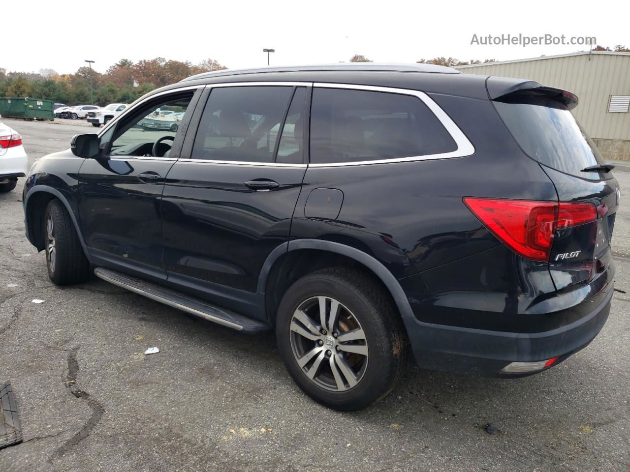 2017 Honda Pilot Ex Черный vin: 5FNYF6H33HB057700